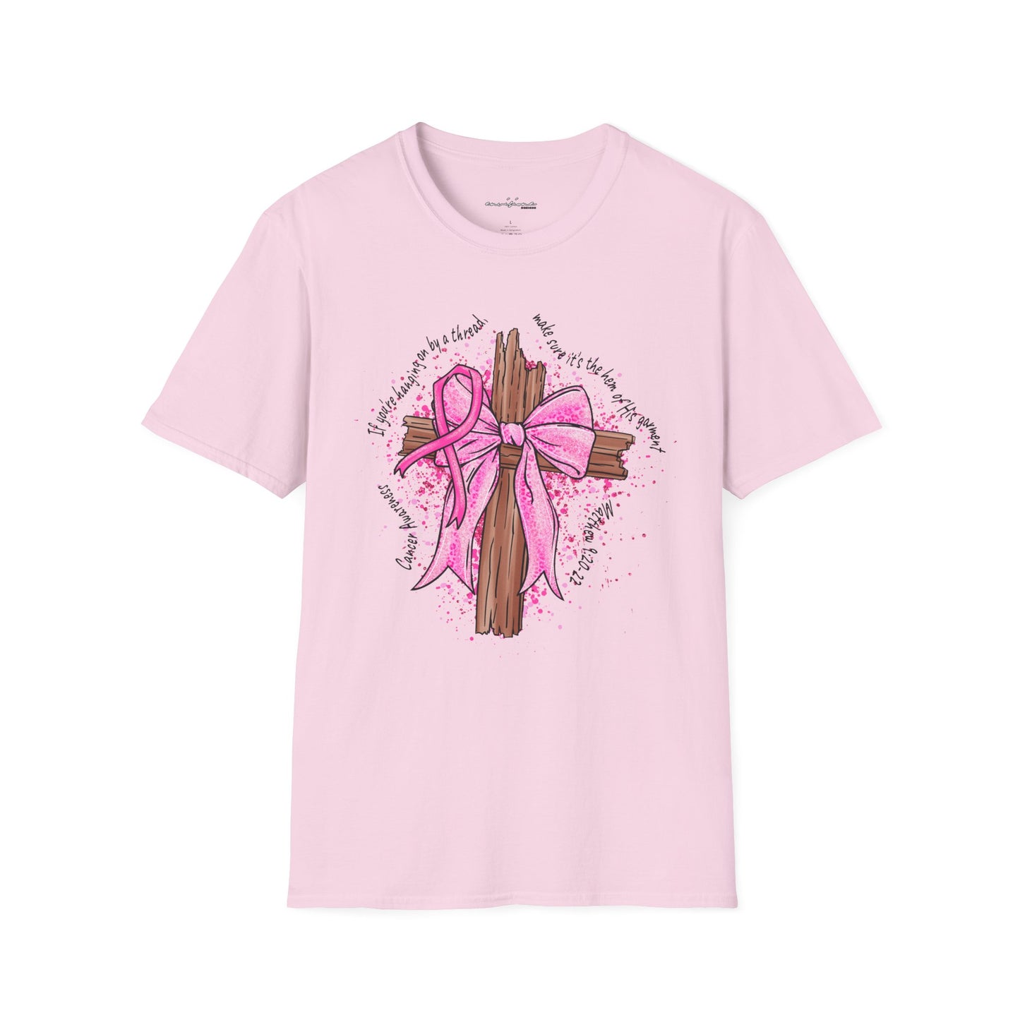 Hem of His Garment Breast Cancer Awareness Tee