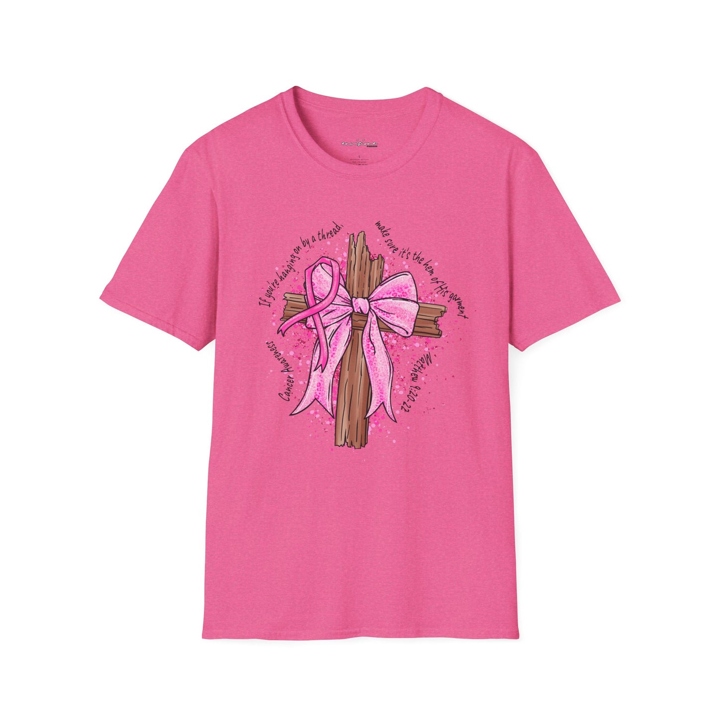 Hem of His Garment Breast Cancer Awareness Tee
