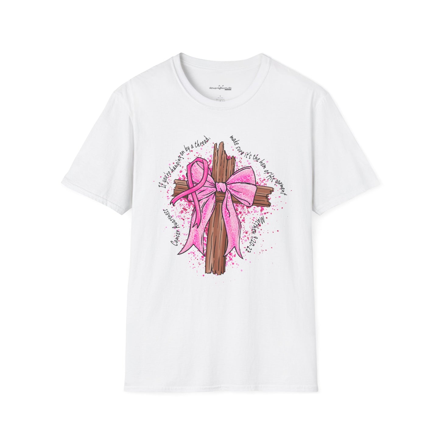 Hem of His Garment Breast Cancer Awareness Tee