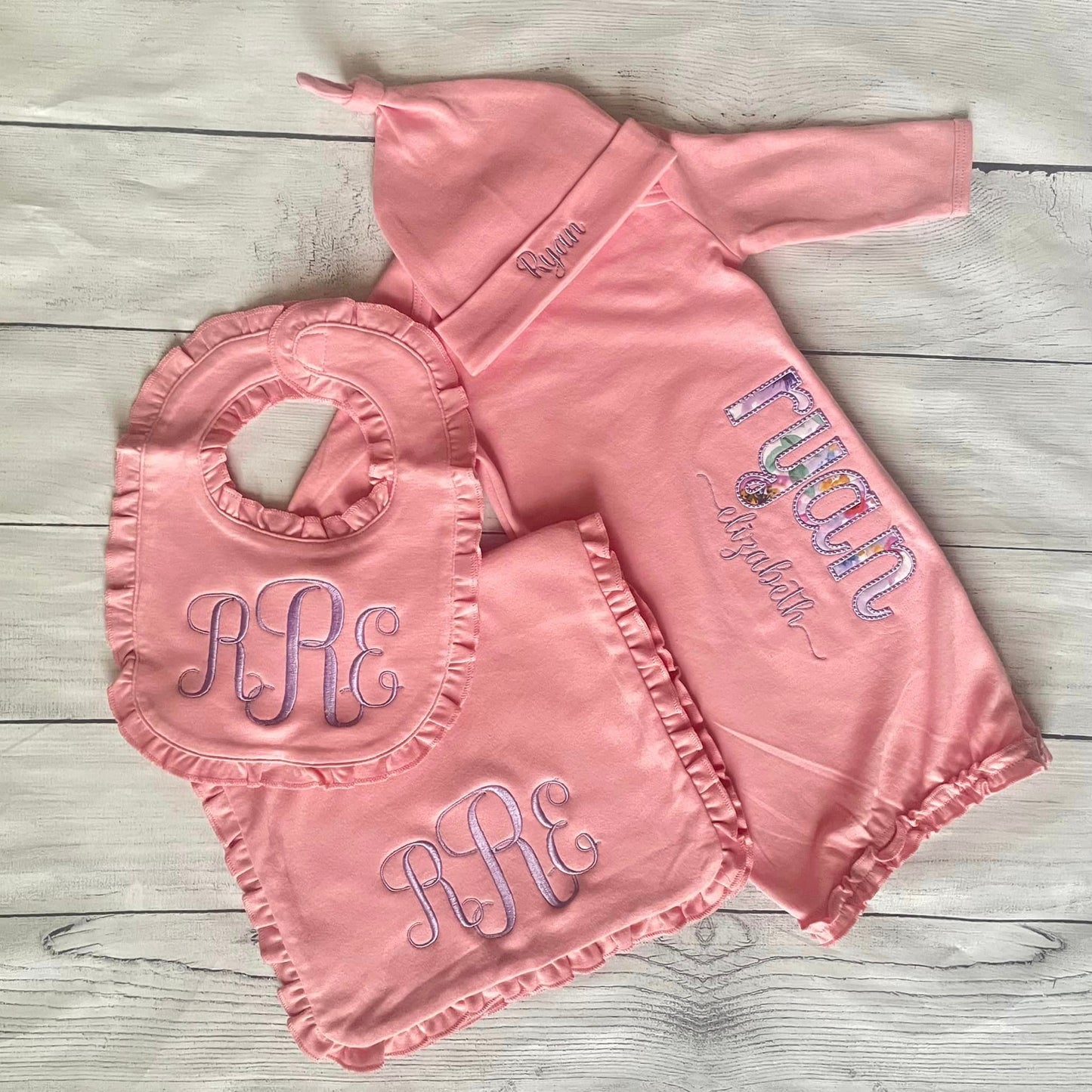 Embroidered Baby Bundle