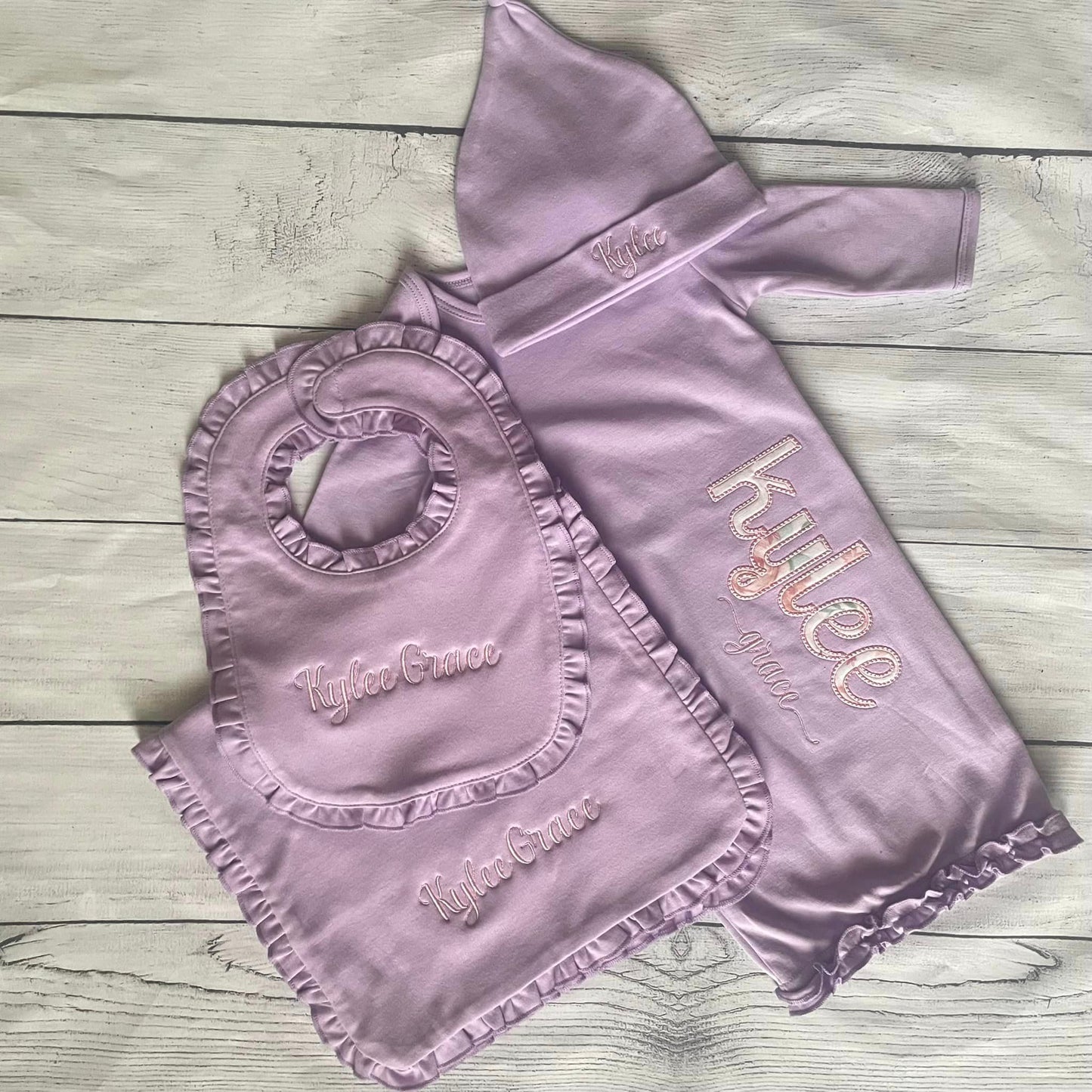 Embroidered Baby Bundle