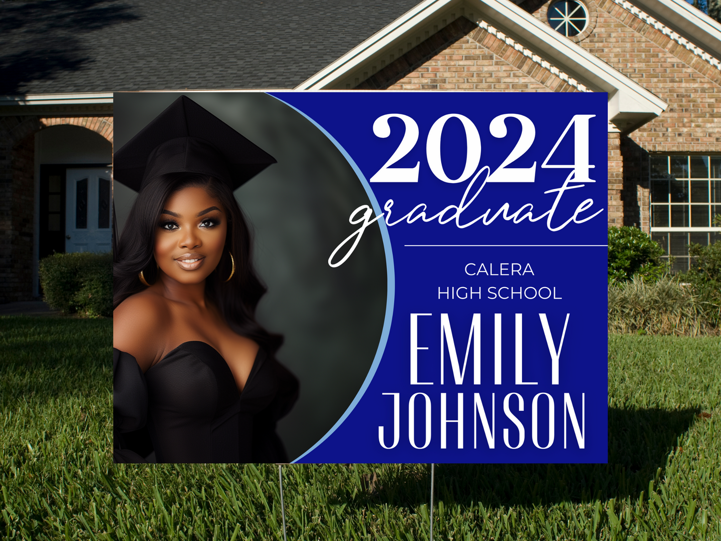 Custom Grad Yard Sign
