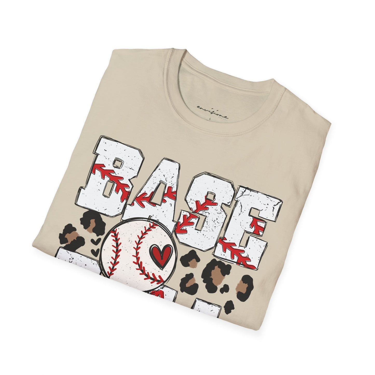 Baseball Leopard Tee