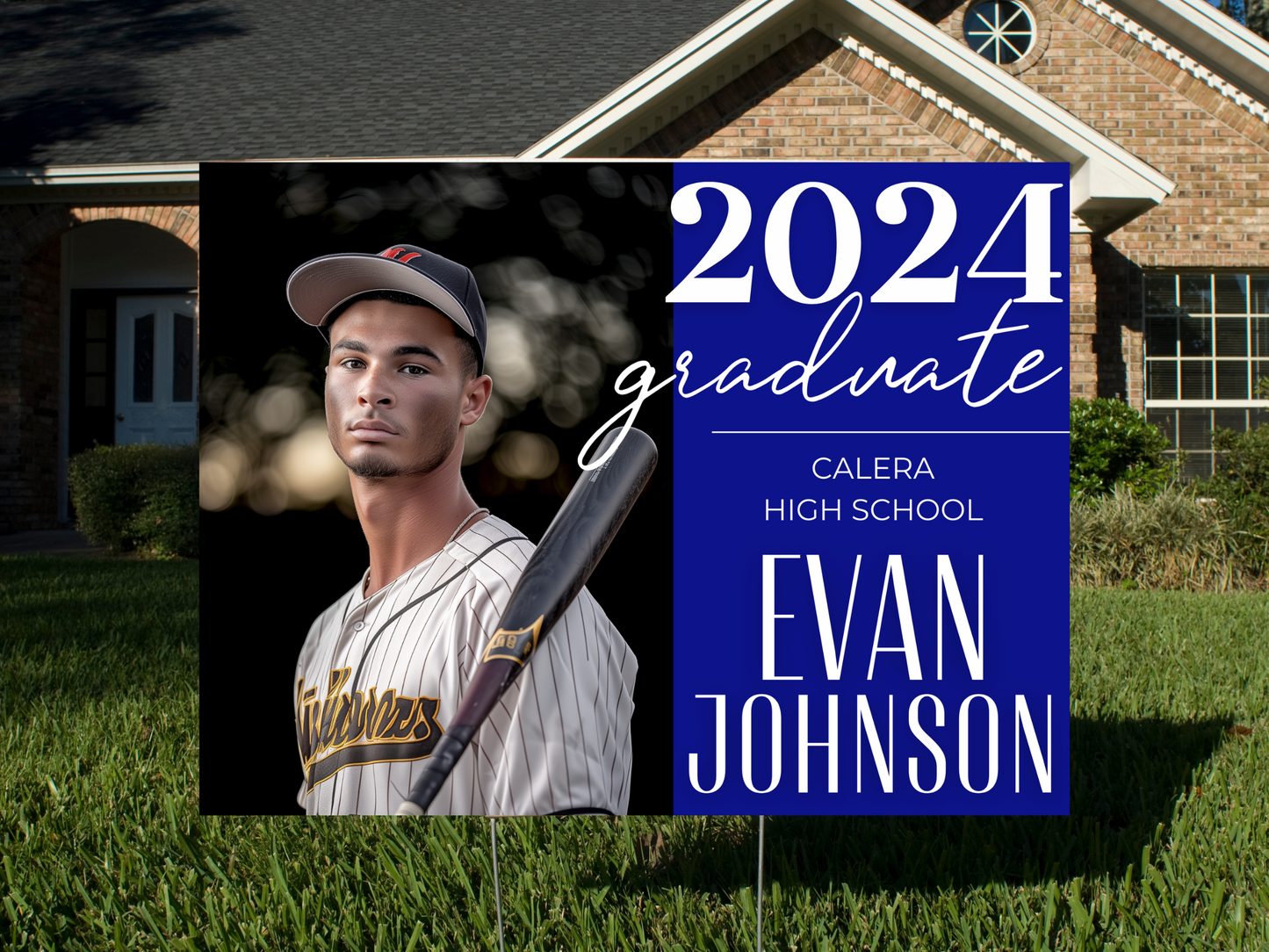 Custom Grad Yard Sign