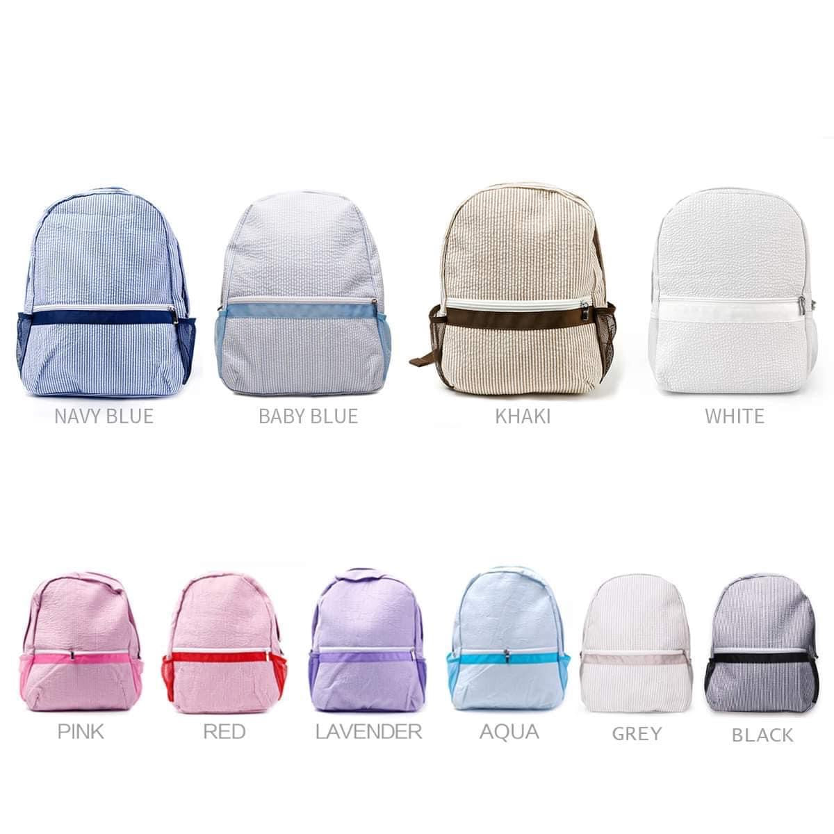 Seersucker Toddler Bag
