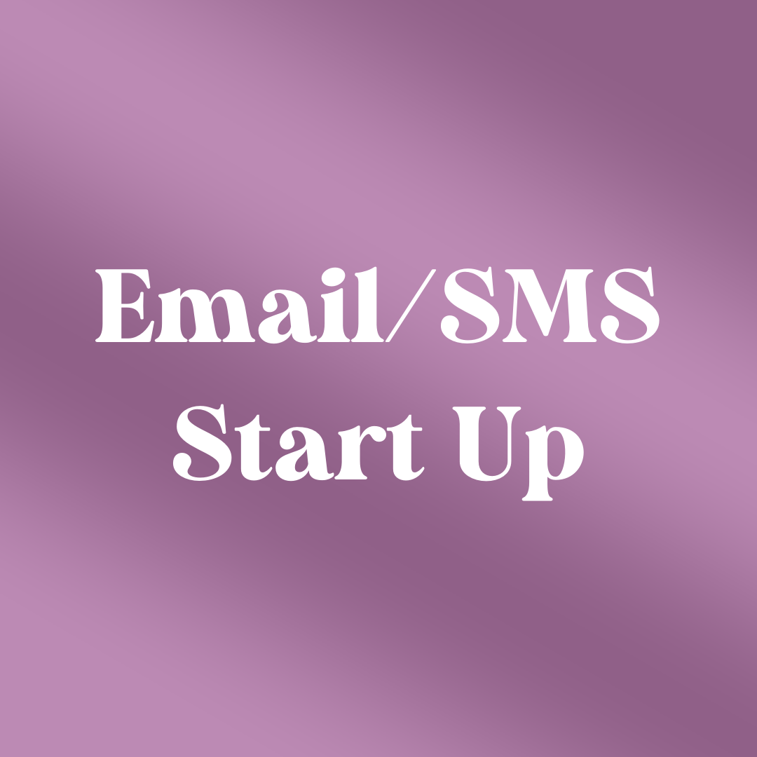 Email/Text Start Up