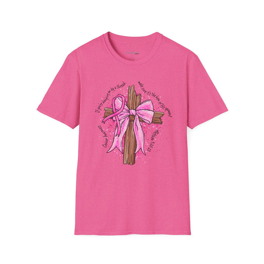 Hem of His Garment Breast Cancer Awareness Tee