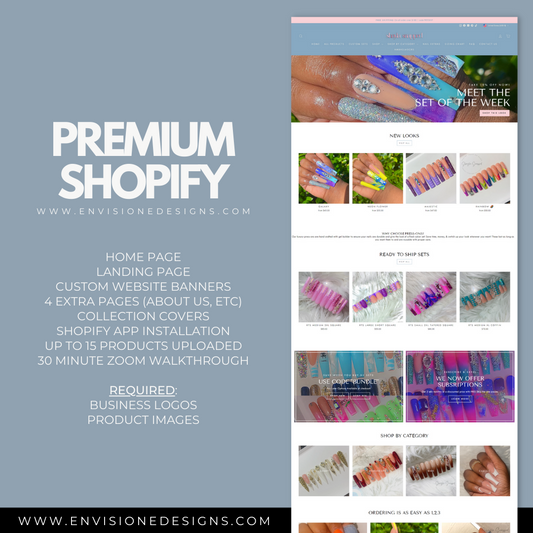 Premium Shopify Website Design