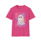 Cute Colorful Neon Boo Ghost T-Shirt, Spooky Costume Tee, Halloween Party Shirt, Ghost Lover Gift