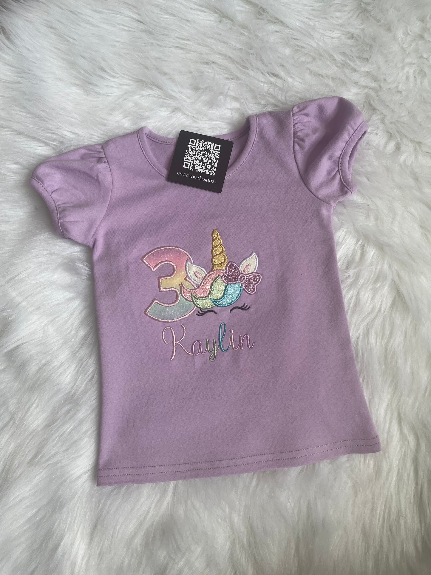 Applique Birthday Shirt