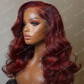 12 Wig Mannequin Stock Photos (Red and Pink)